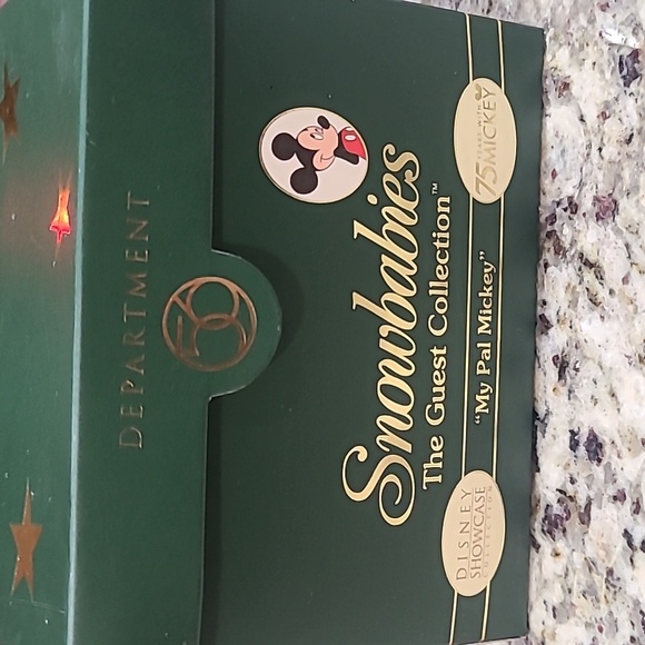 Dept. 56 Snowbabies Disney Showcase My Pal Mickey - Picture 8 of 8